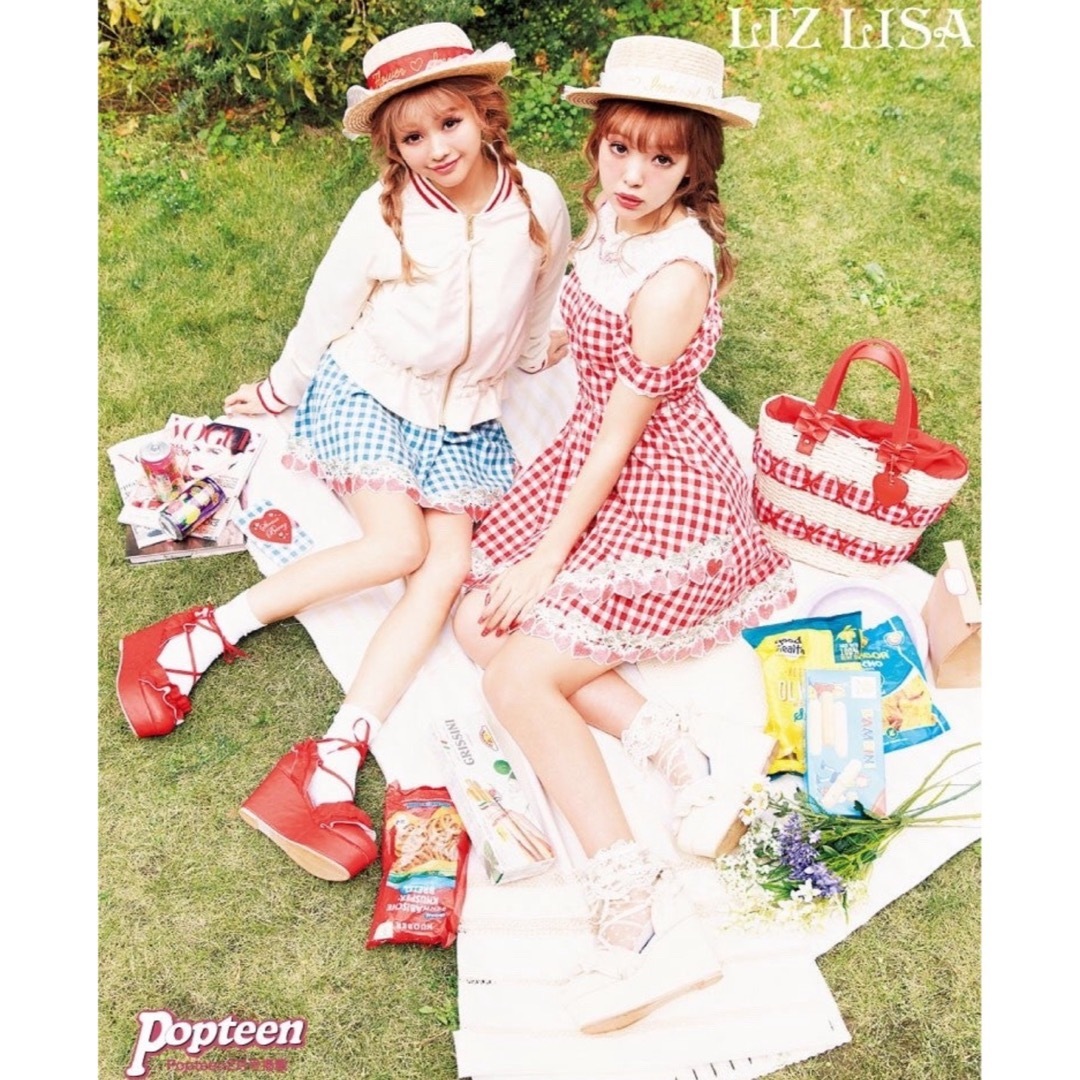 LIZ LISA - リズリサ♡ LIZ LISAギンガムイチゴワンピースの通販 by