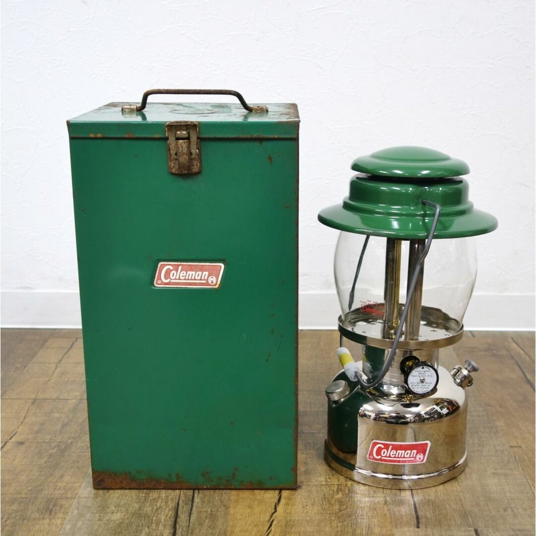 整備済 Vintage コールマン Coleman ランタン 635 1982年1月 ケース