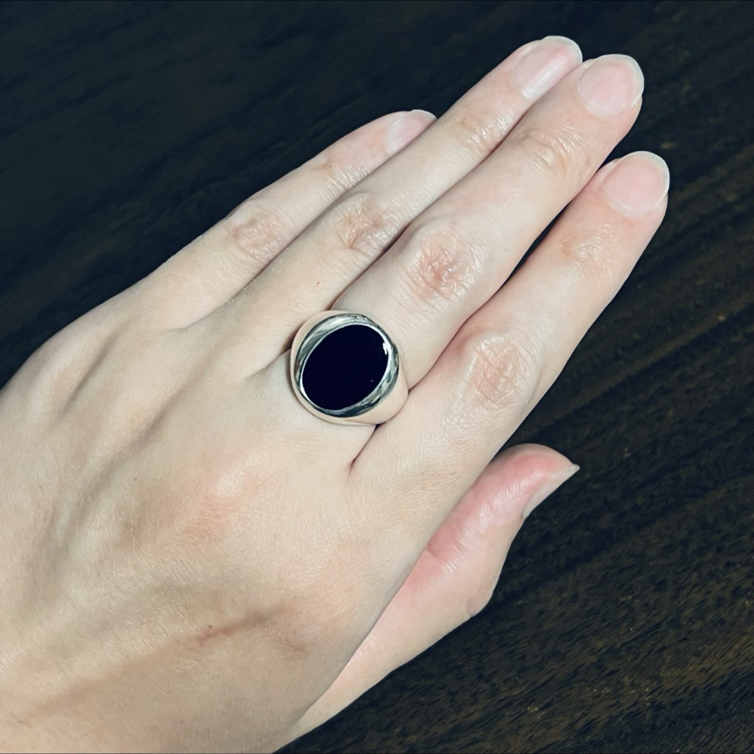 Tiffany & Co. - VINTAGE TIFFANY ティファニー オニキス シグネット