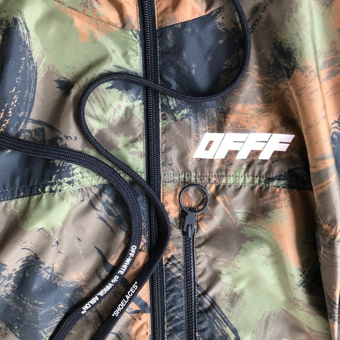 Off-White - OFF-WHITEオフホワイトカモフラ迷彩ナイロンジャケット