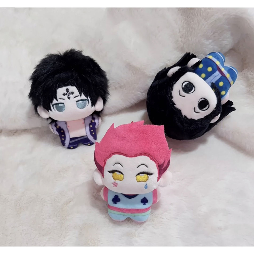 ☆HUNTER × HUNTER 10cm ぬいぐるみ クロロ・ヒソカ・イルミの通販 by