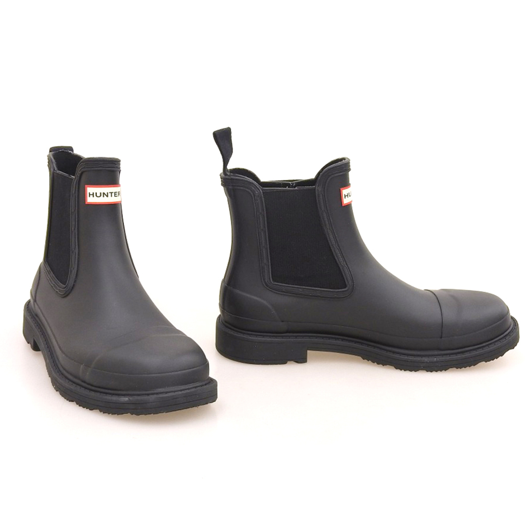 新品箱付きHUNTER レディースレインブーツ24.5cm