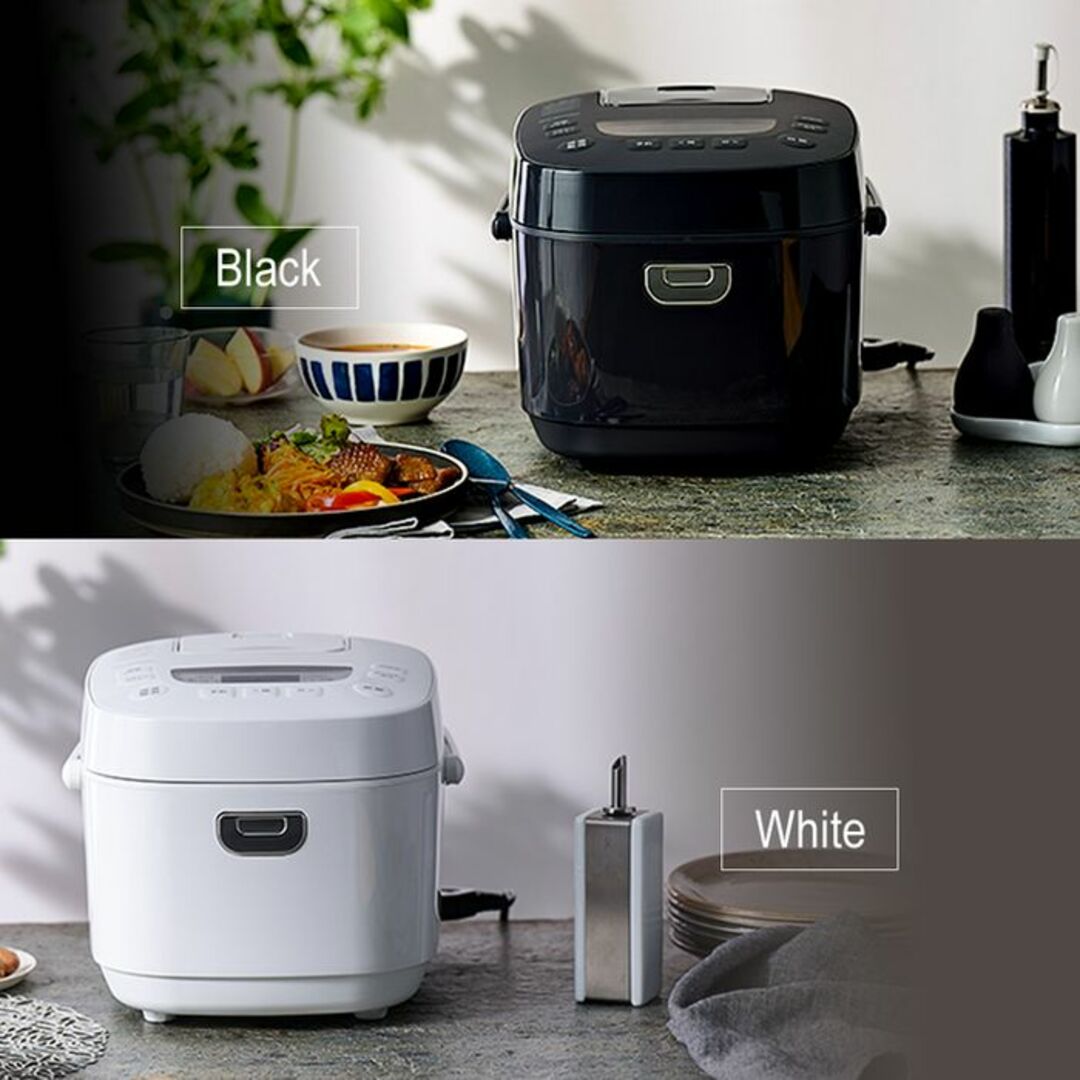 銘柄炊分け☆ 5.5合 アイリスオーヤマ 炊飯器 送料無料 黒 他カラー有