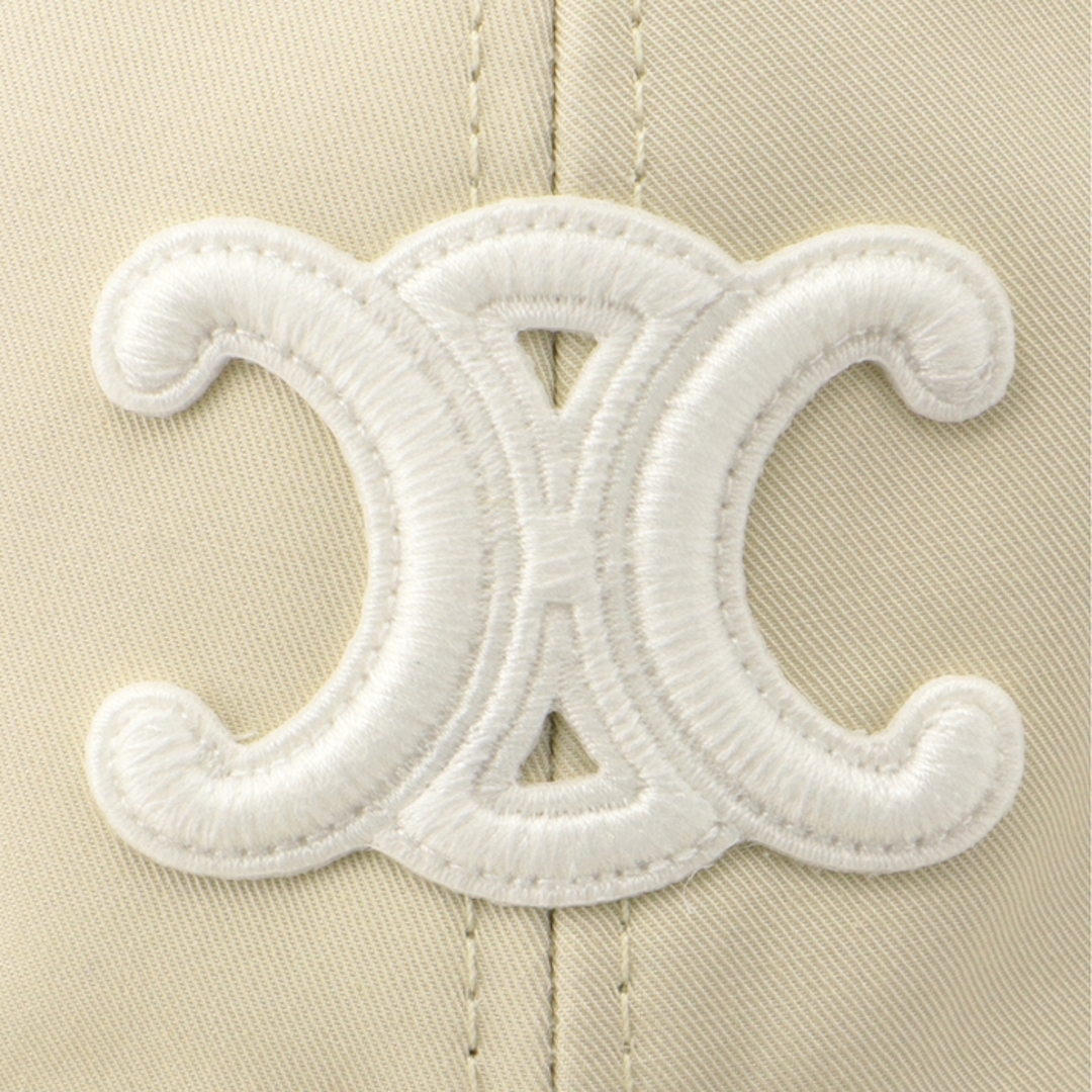 CELINE - セリーヌ CELINE キャップ トリオンフパッチ付き コットン