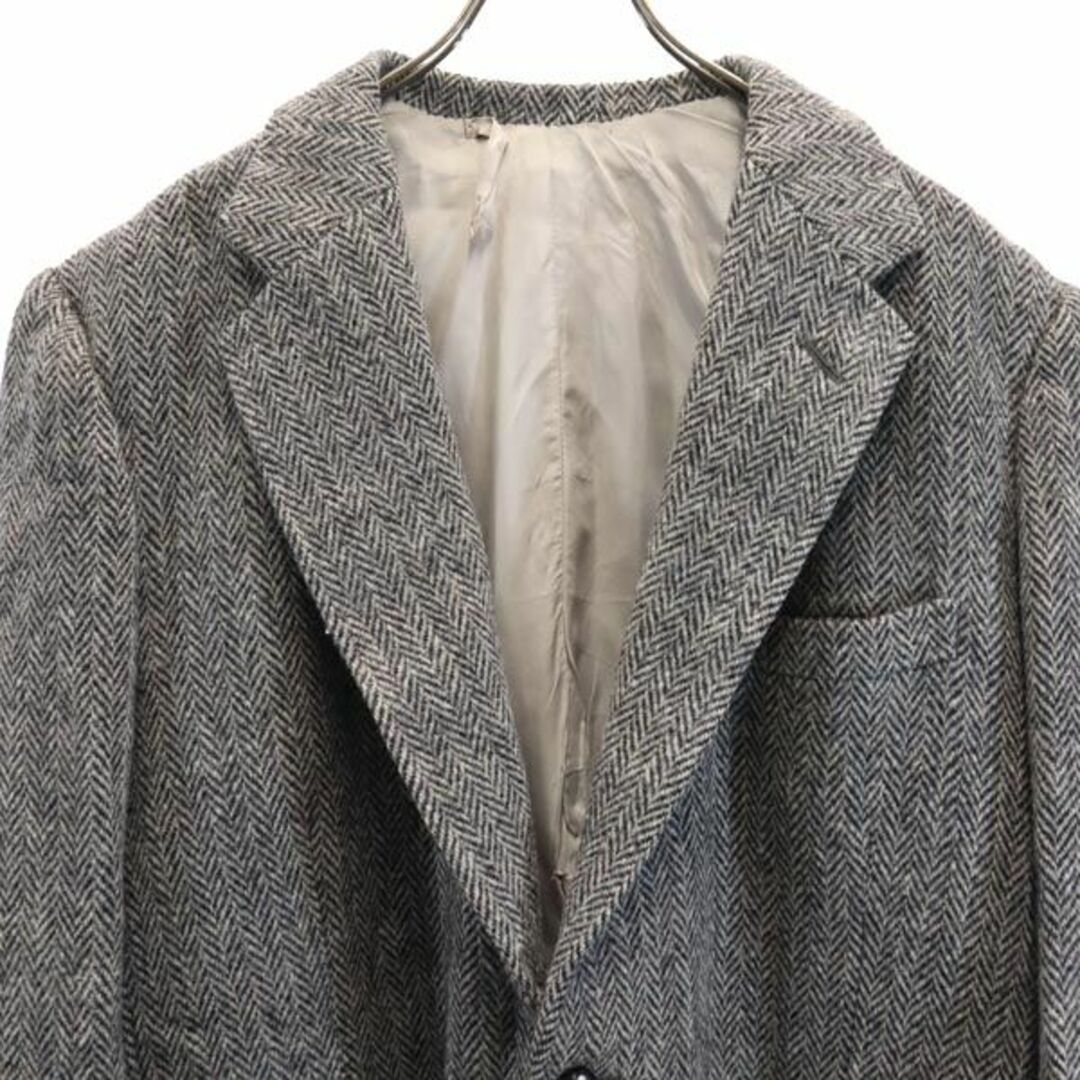 Harris Tweed - ハリスツイード ウール ヘリンボーン柄 テーラード
