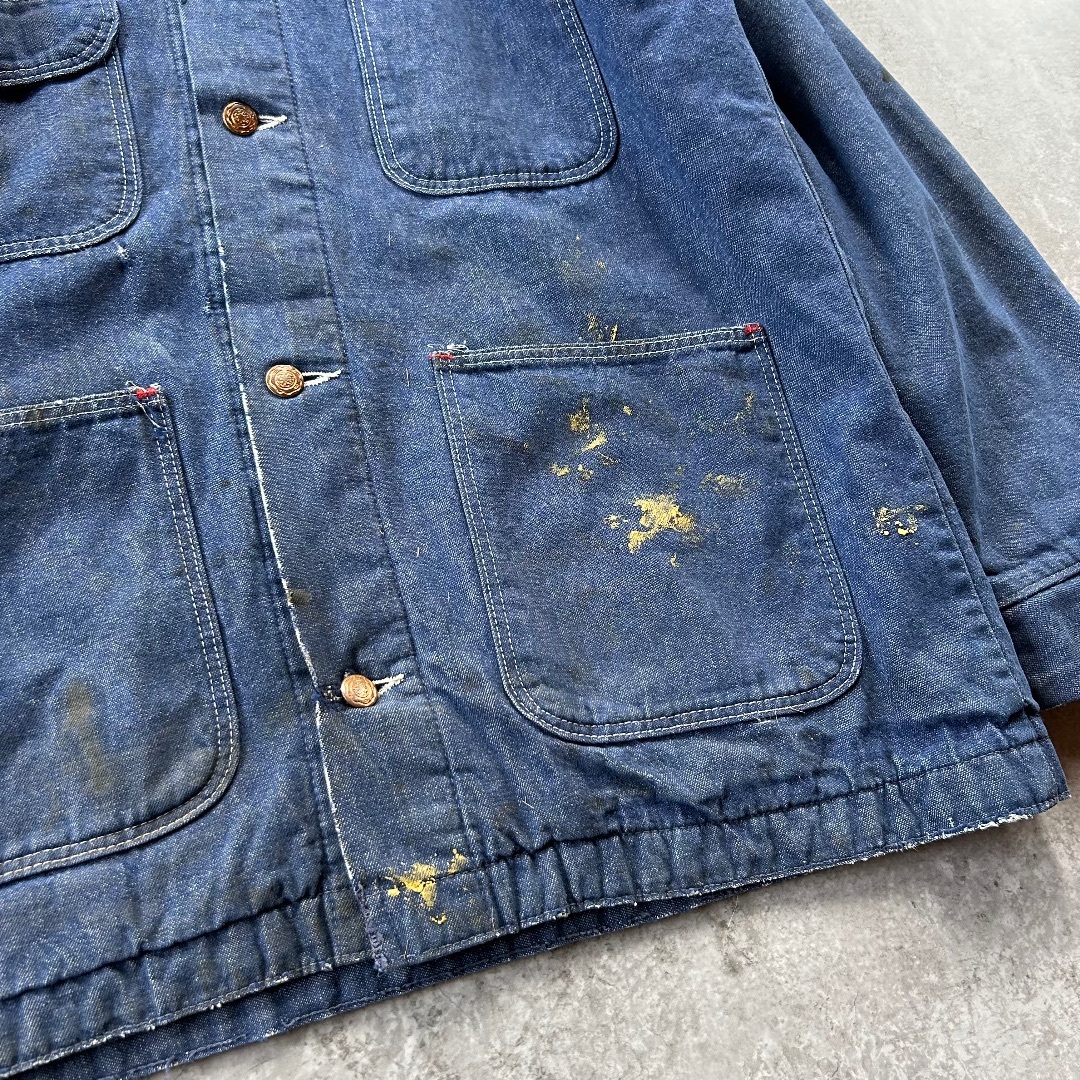 Wrangler - 70s blue bell ブルーベル カバーオール USA製 40 濃紺の