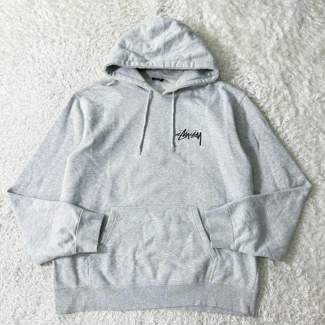 STUSSY - 美品 STUSSY ステューシー ダイスパーカー グレー サイコロ