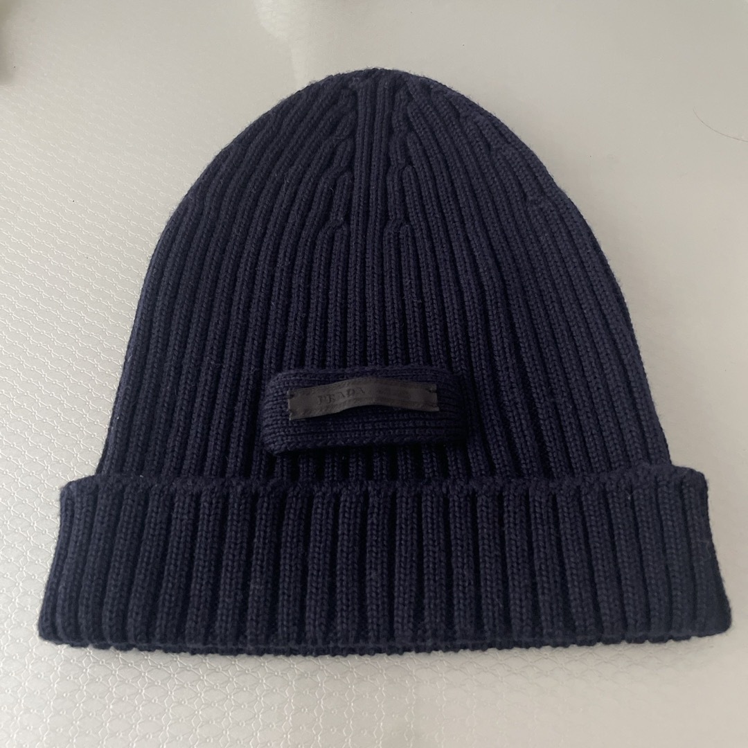 PRADA - PRADA ニットキャップ ロゴパッチ の通販 by REIRA's shop