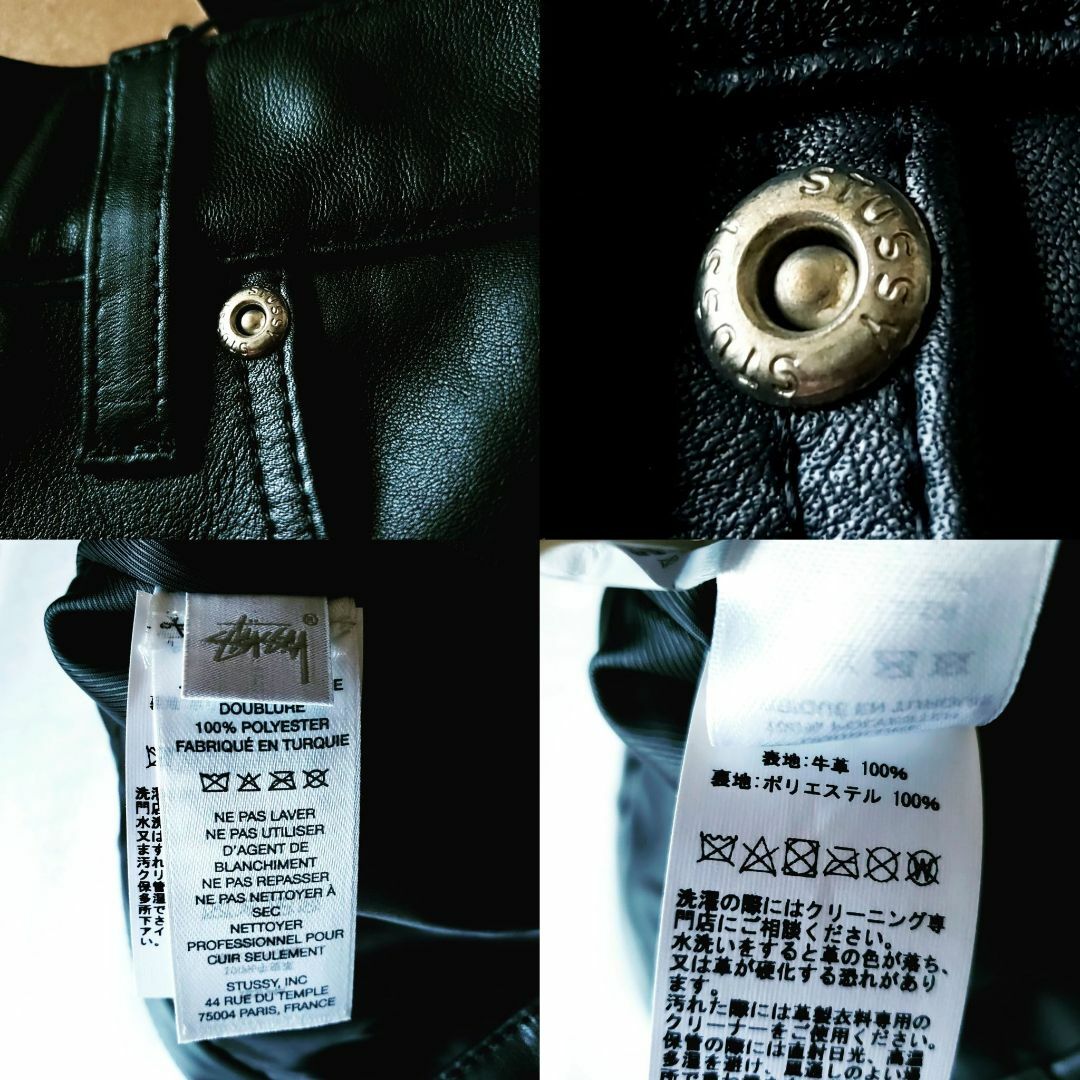 STUSSY - Stüssy Baggy Leather Short 38 Supreme 36の通販 by @Mnr