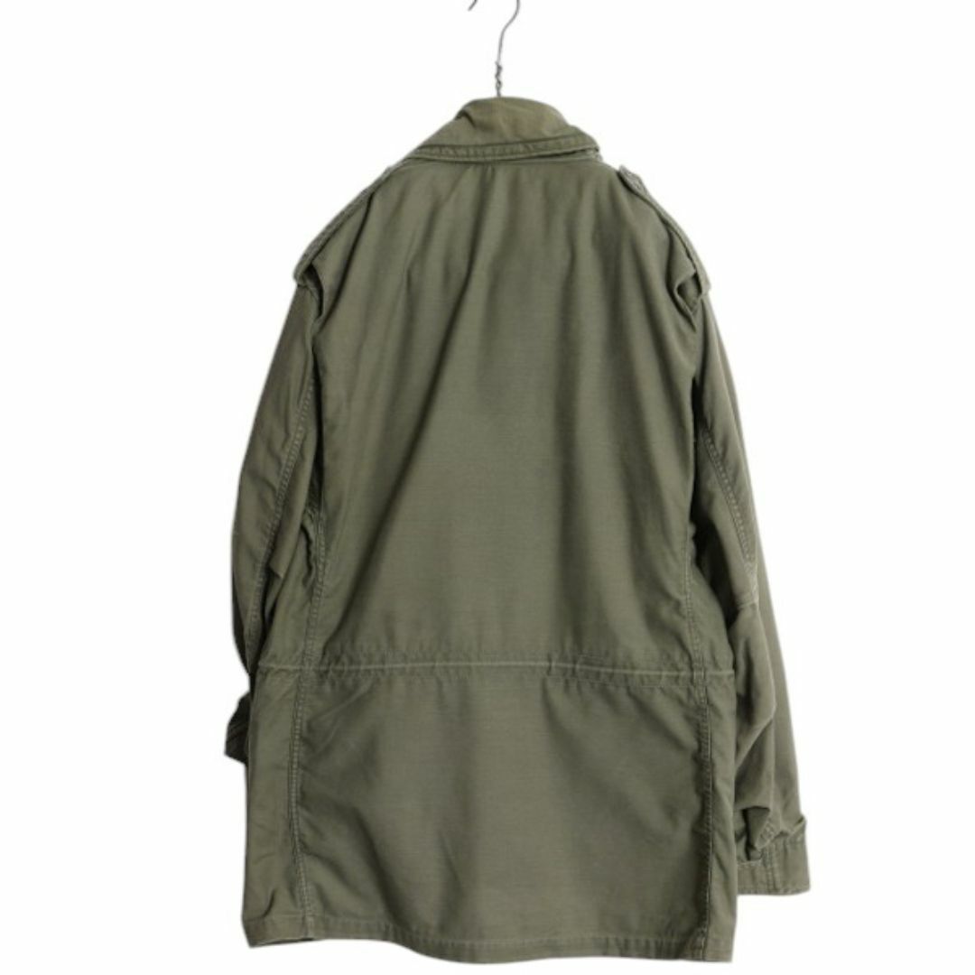 80s ALPHA 社製 米軍実物 US ARMY M-65 フィールド ジャケット MEDIUM