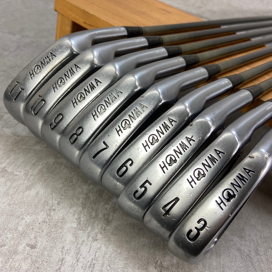 本間ゴルフ - HONMA ホンマ LB-727 3STAR 星 スター 黒七宝 メンズ