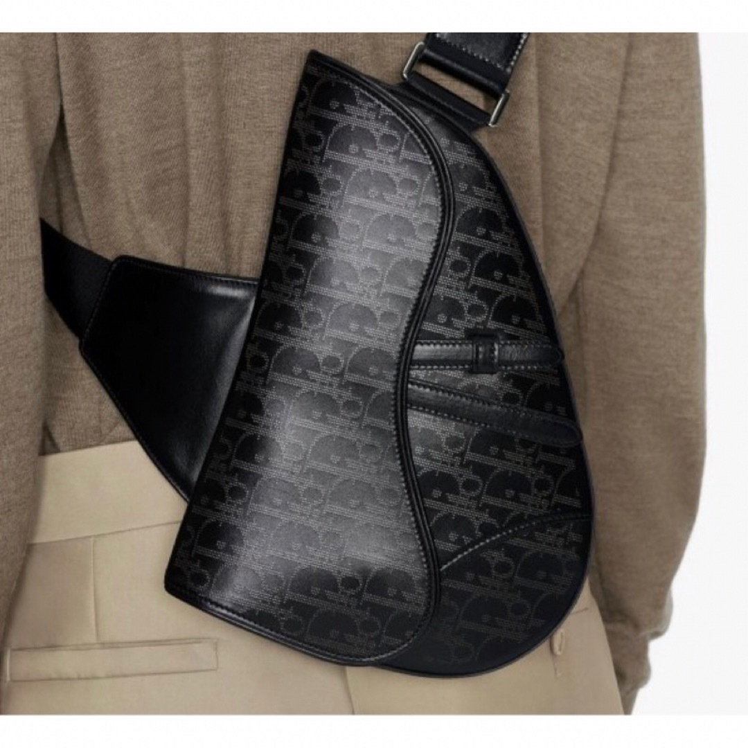 DIOR HOMME - ディオール オブリーク ギャラクシー レザー サドル