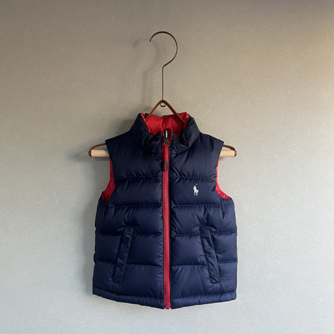 POLO RALPH LAUREN - ポロラルフローレン リバーシブルダウンベスト