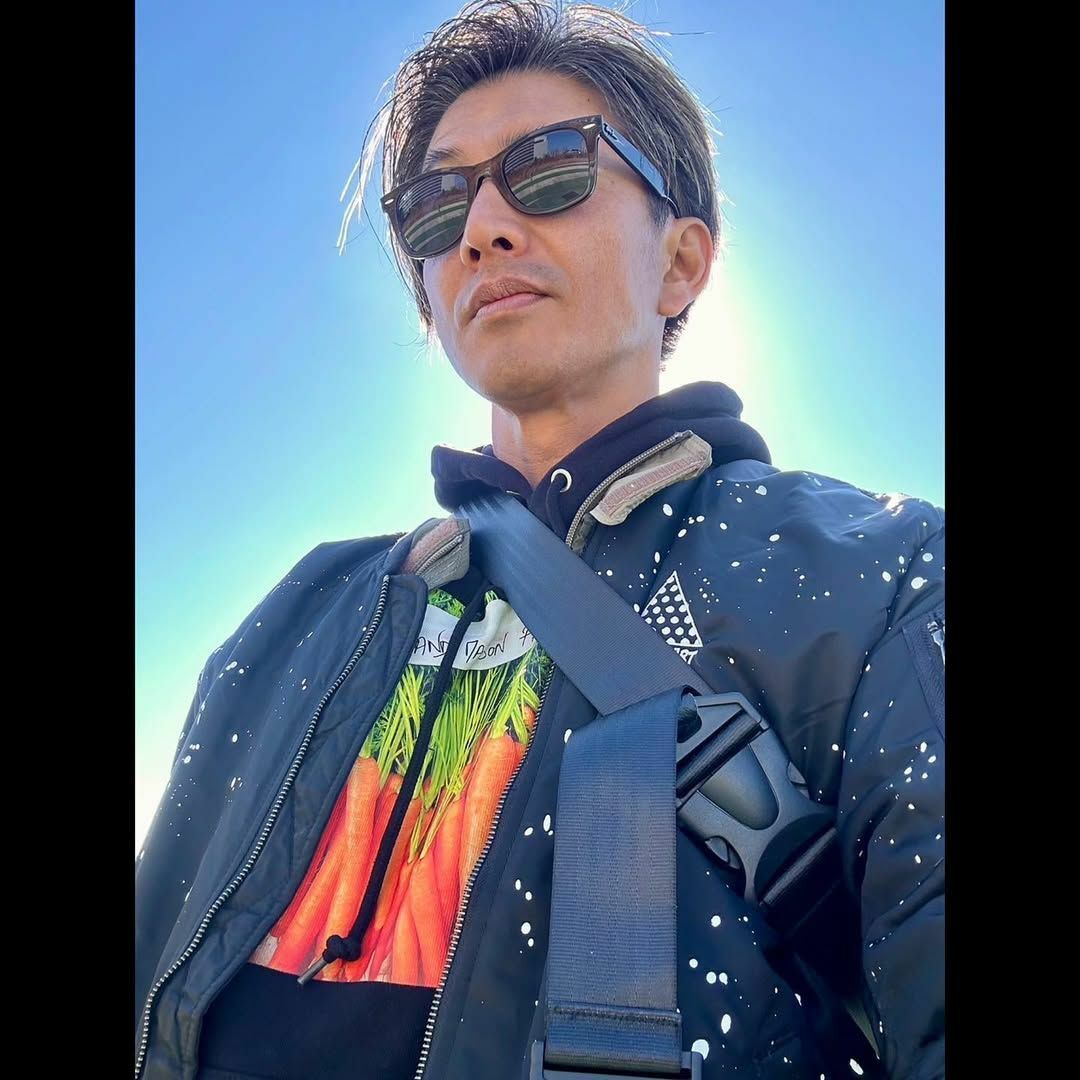 キムタク 私物 Love ear art 50着限定 MA-1 JACKETの通販 by A's shop