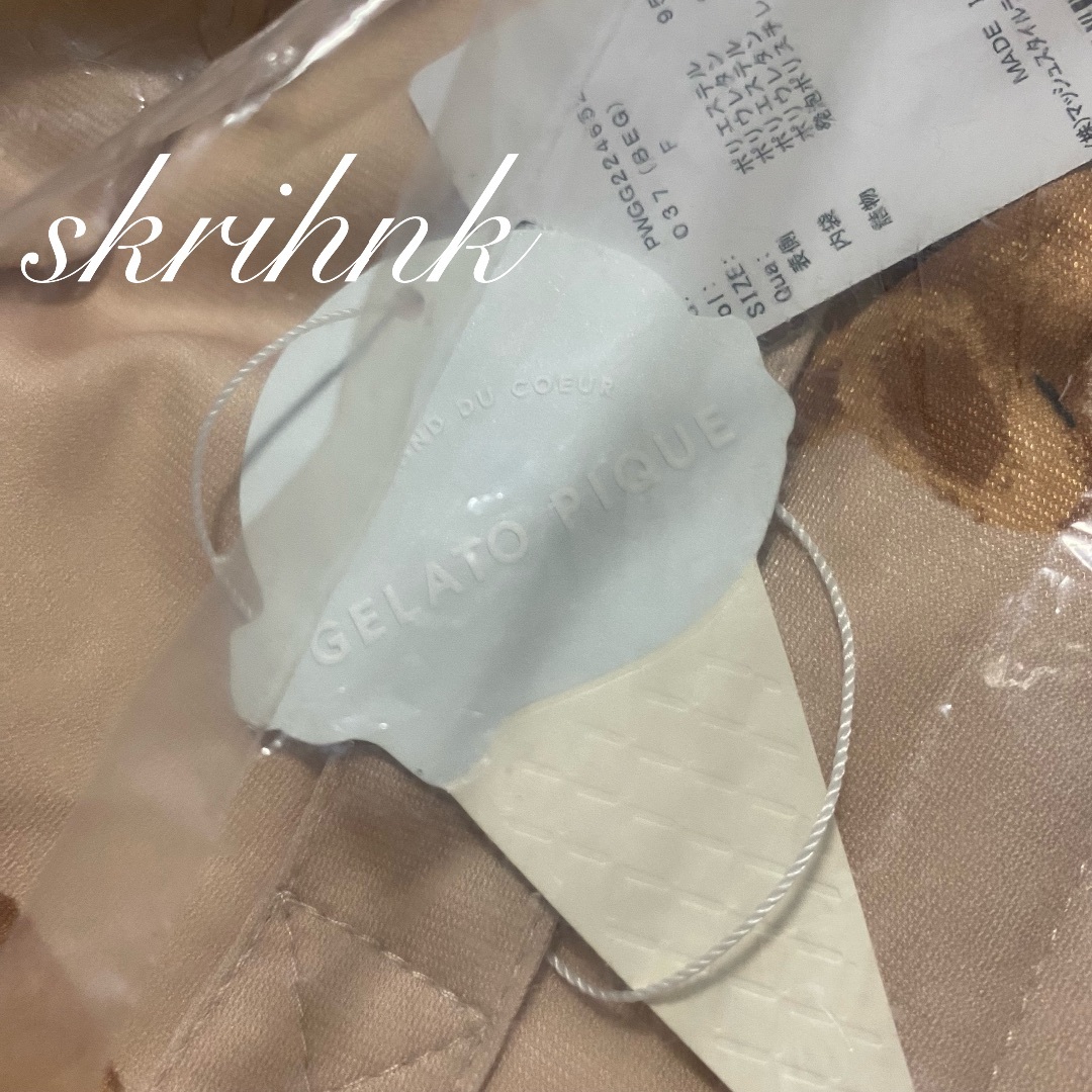 gelato pique - 新品ジェラートピケ♡限定♡ベアモチーフビーズ