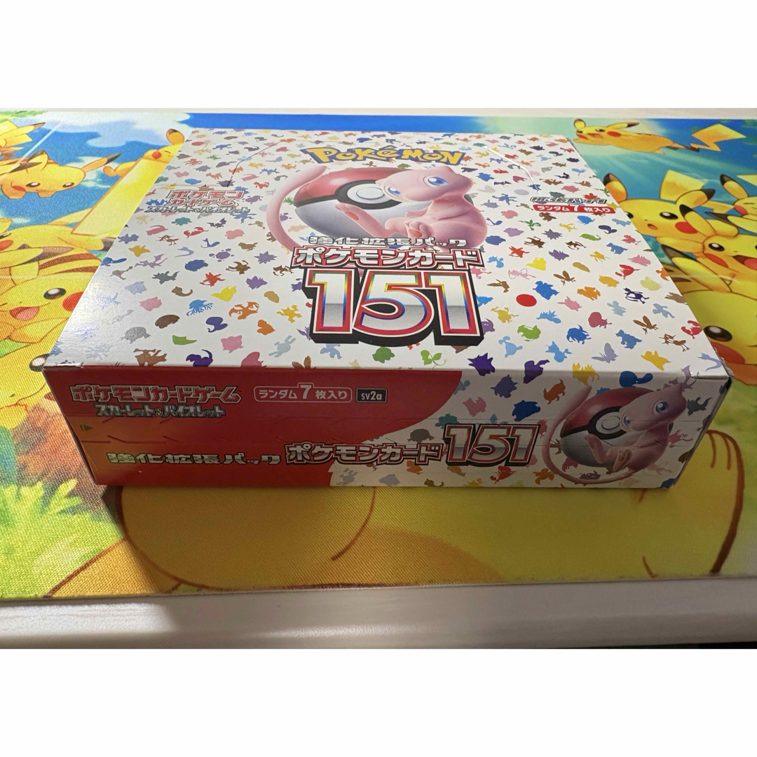シュリンクなし ポケモンカード151 ボックス 2025年最新ポケモン