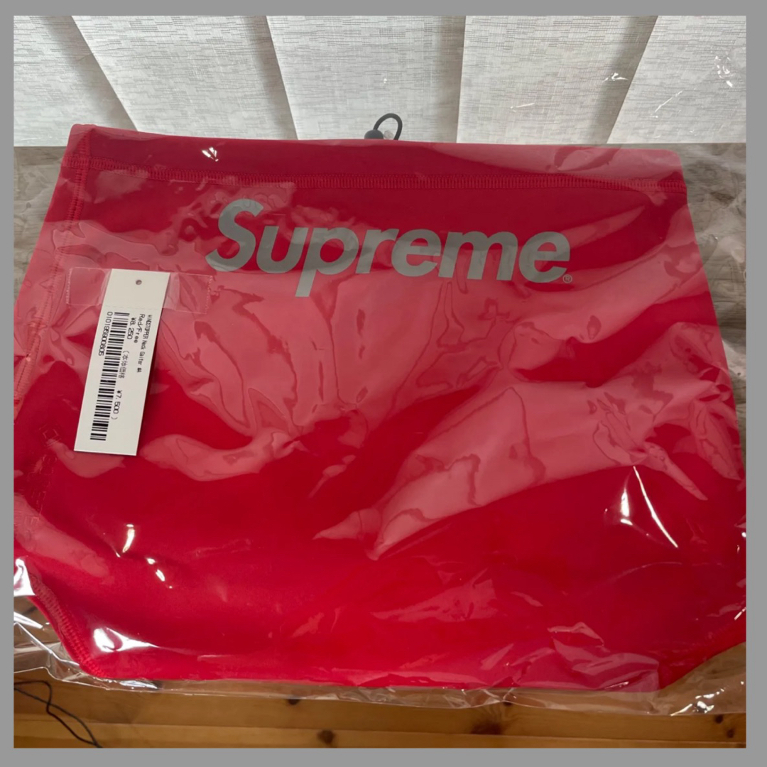 Supreme - \通勤通学にも/ ネックウォーマー シュプリーム 値札タグ付