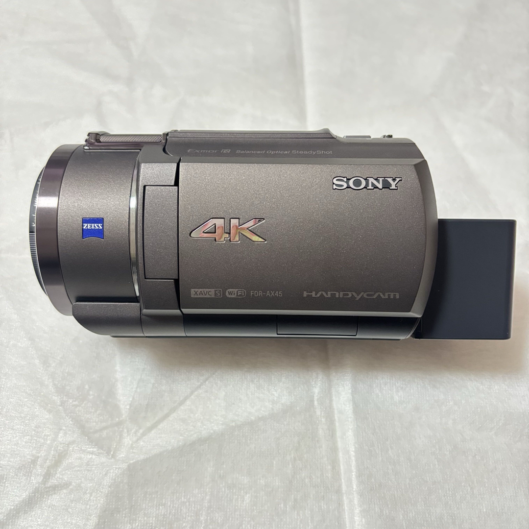SONY - 【極美品】SONY 4Kビデオカメラ FDR-AX45 レンズカバー・ケース