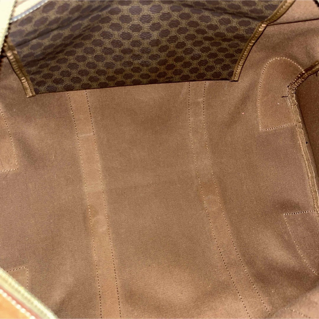 CELINE - オールド セリーヌ ボストンバッグ 旅行カバン マカダム柄