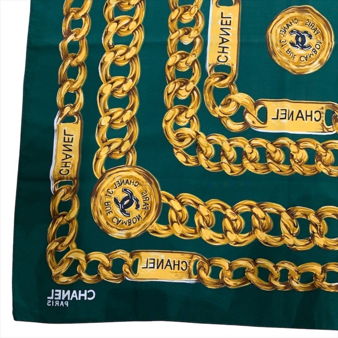 CHANEL - 美品 CHANEL シャネル ココマーク ロゴ チェーン 大判