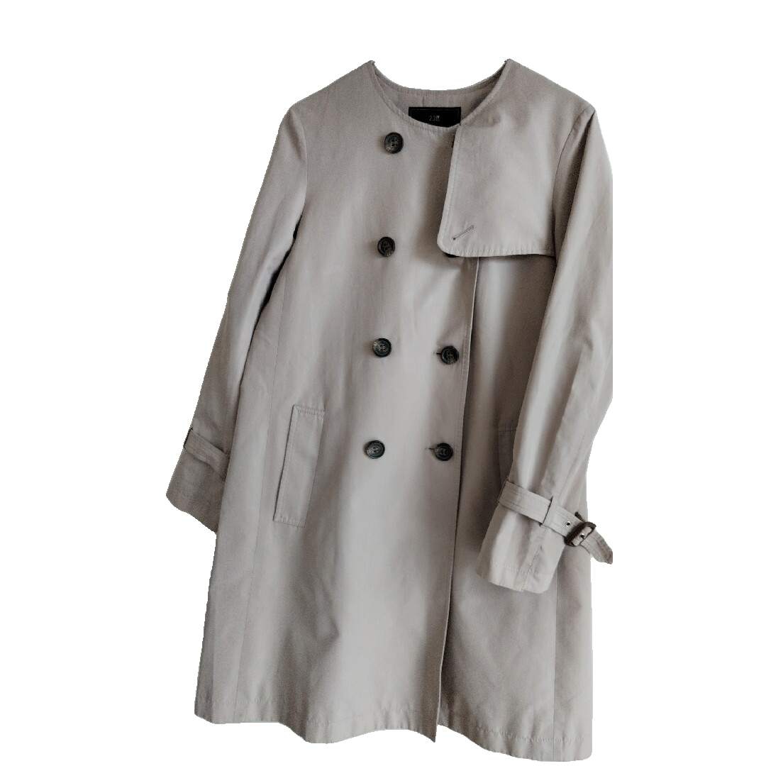 23区 - ノーカラーコートの通販 by nekonbu's shop｜ニジュウサンク