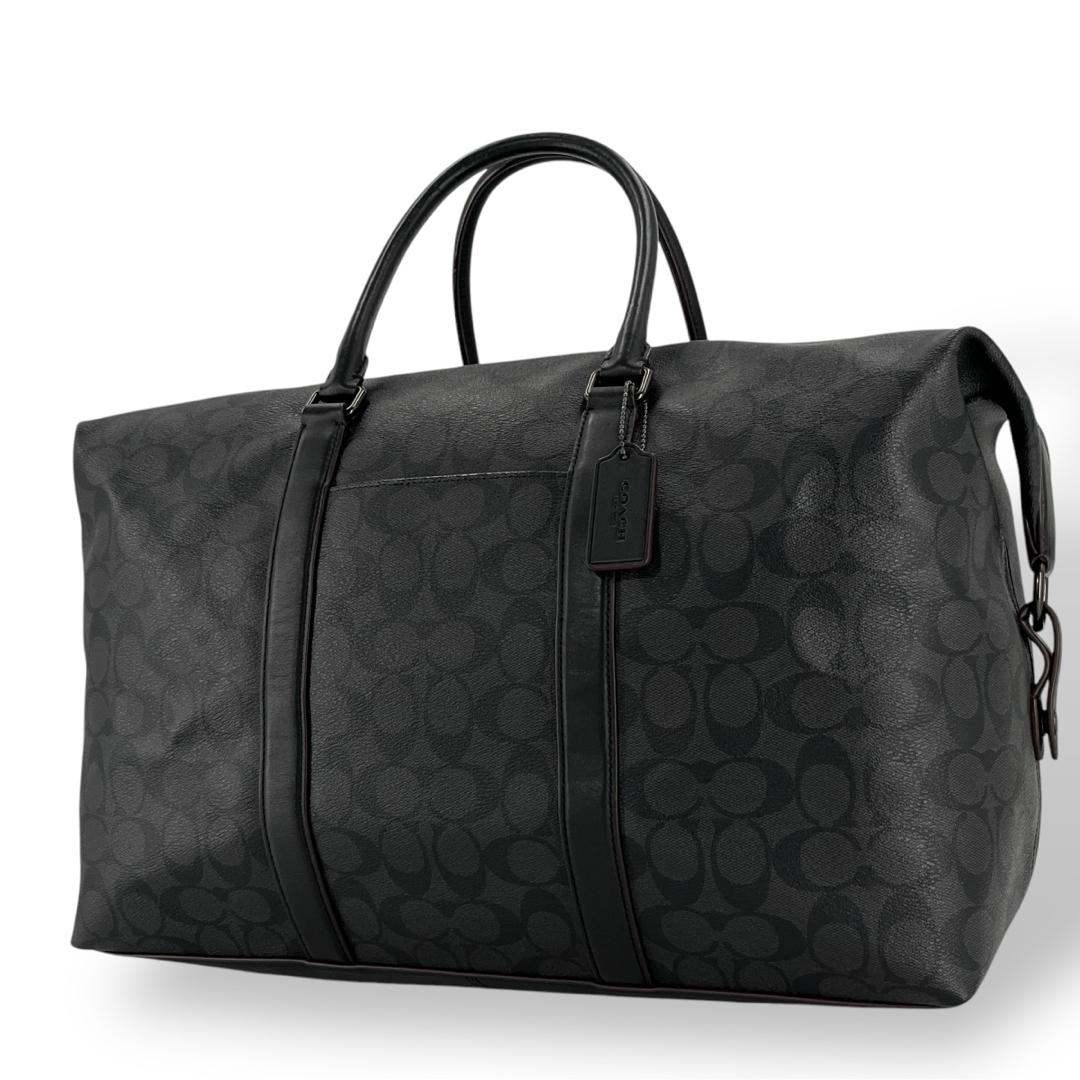 COACH - コーチ 2way ボストンバッグ トレッカー シグネチャー 旅行