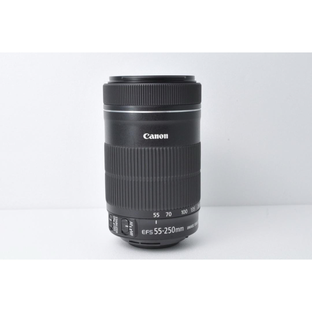 美品❣️Canon EF-S 55-250mm IS STM⭐️望遠レンズ