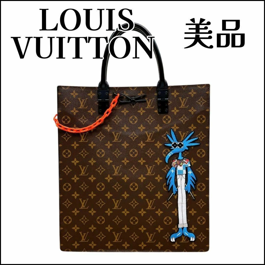 ルイ・ヴィトンM21884LOUISVUITTON サックプラ トートバッグ Louis