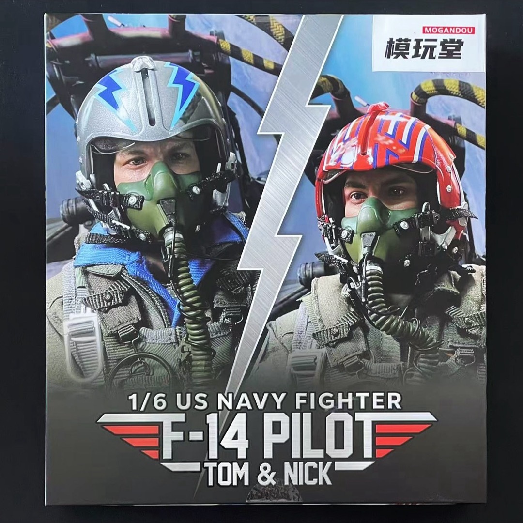 DID アメリカ海軍 F-14 戦闘機パイロット トム&ニック MA80182の通販