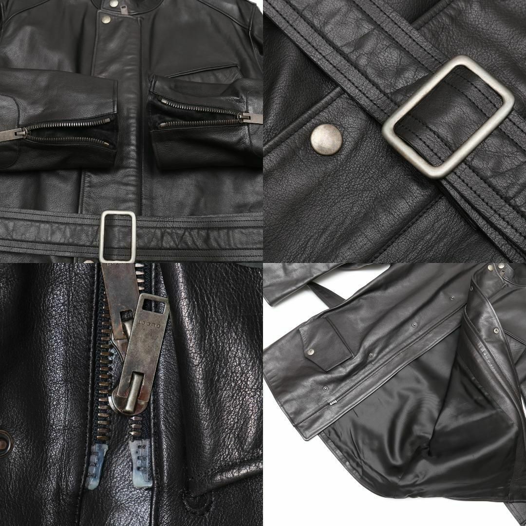 GUCCI - GUCCI 04AW レザージャケット 48 トムフォード期 モーター