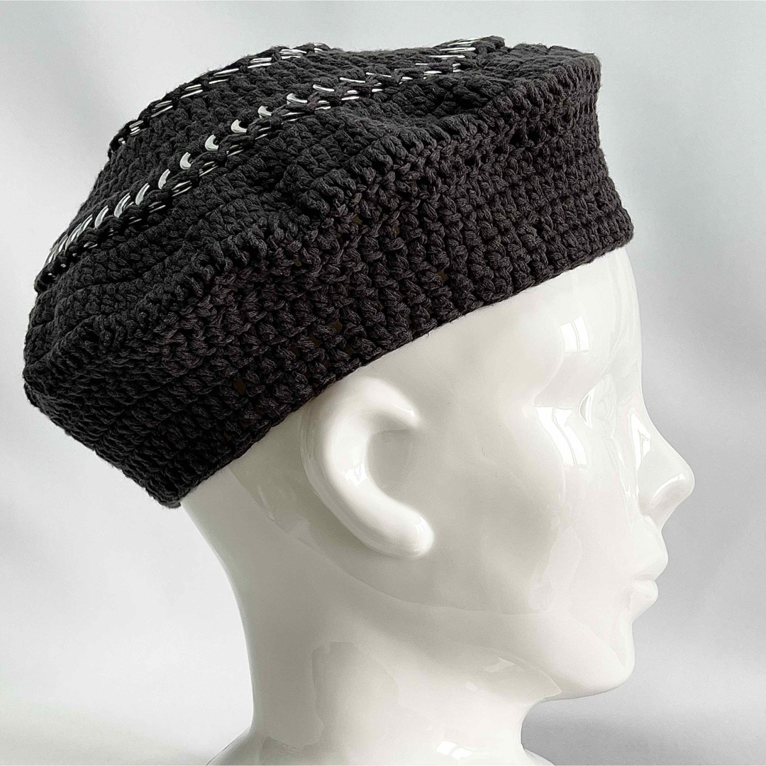 新品】完売カラー GANNI 定価¥16215 オンライン メタルリング装飾