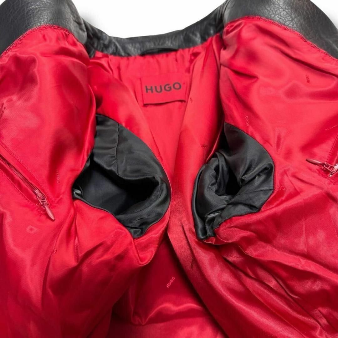 HUGO BOSS - 【現行/未使用級】XL ヒューゴボス ダブル ライダース