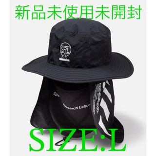 NEIGHBORHOOD - NEIGHBORHOOD SRL SUNGUARD HAT BLACK Lの通販 by