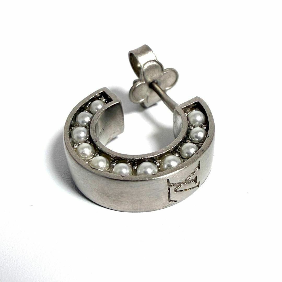 LOUIS VUITTON - 【片耳1個のみ】ルイヴィトン メンズ フープ ピアス