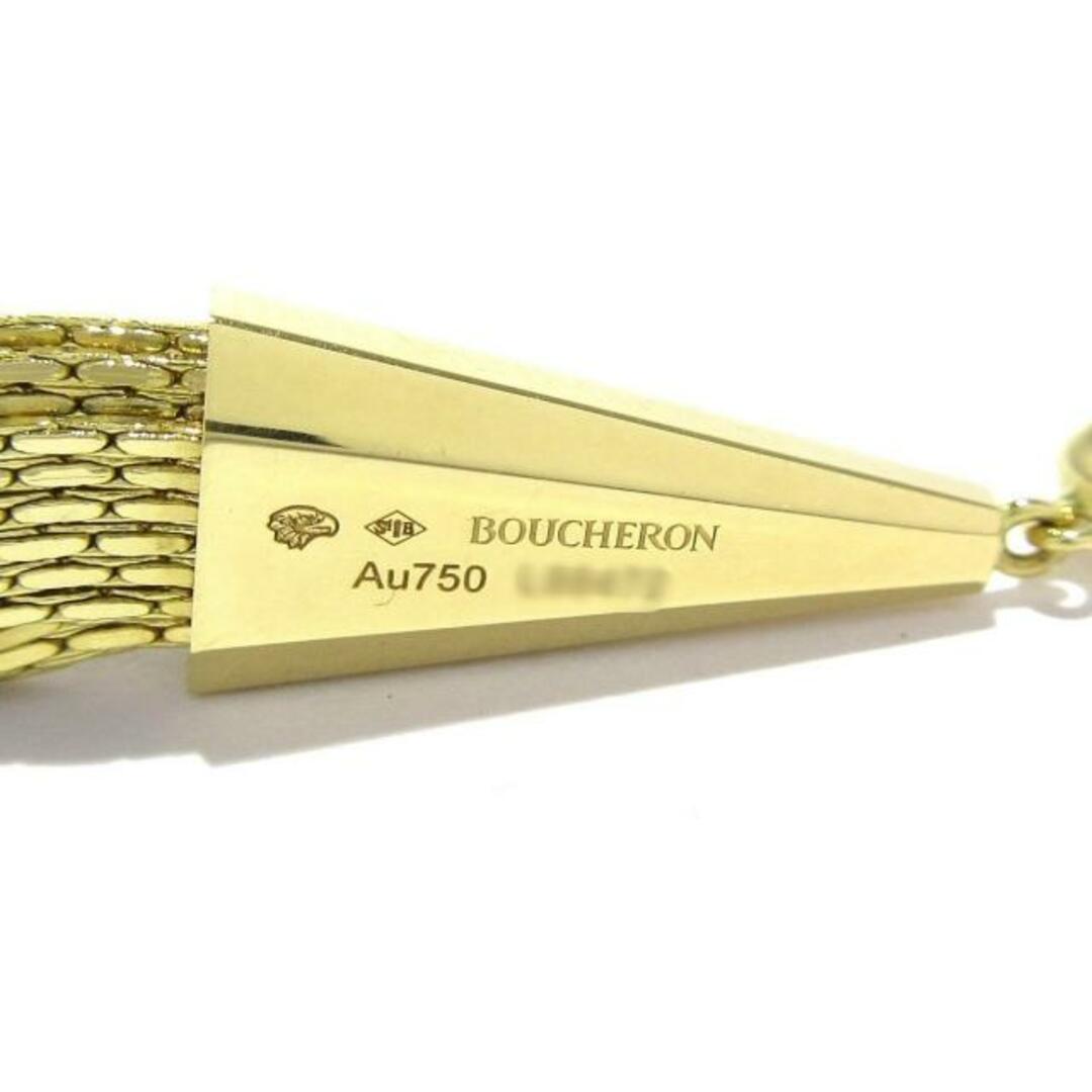 BOUCHERON - BOUCHERON(ブシュロン) ピアス美品 デリラ K18YG