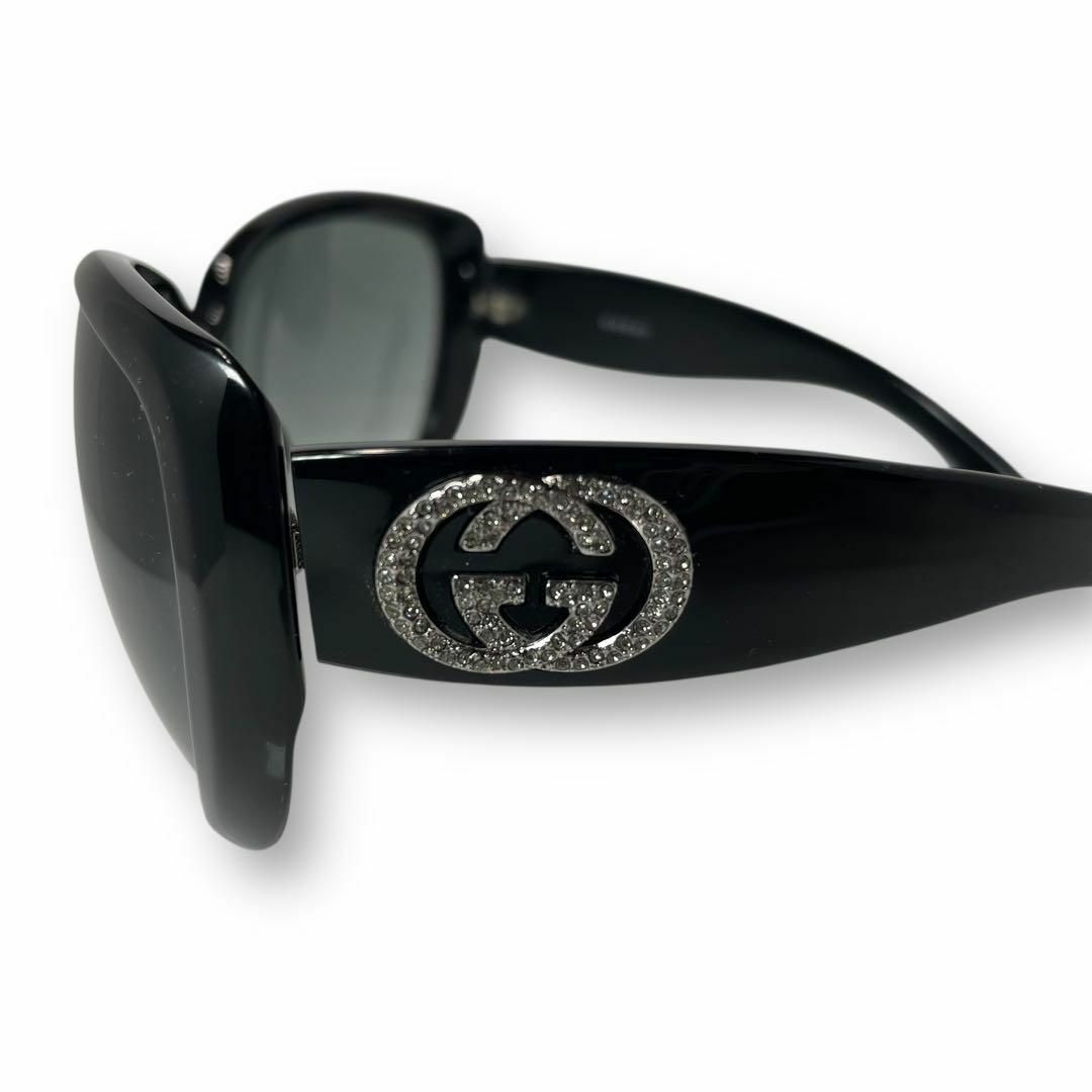 GUCCI - 希少☆グッチ サングラス ブラック インターロッキング ライン