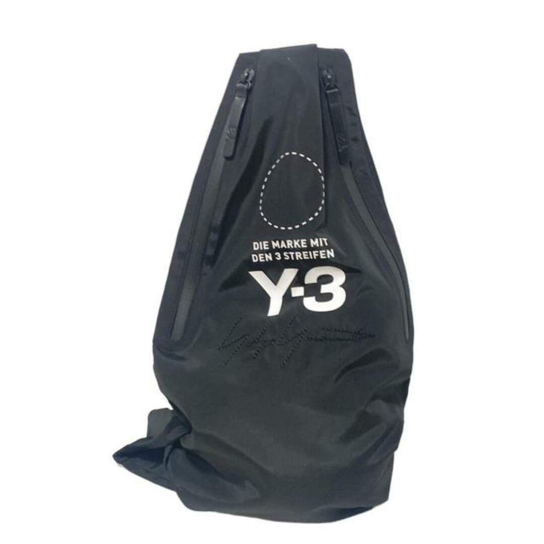 Y-3 - Y-3(ワイスリー) ワンショルダーバッグ - 黒×白 ロゴプリント