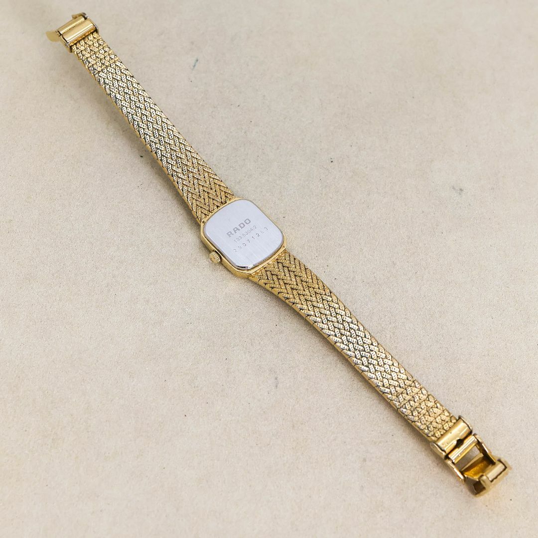 RADO - 稼働 RADO 腕時計 アンティーク ブラウン文字盤 新品電池 2039