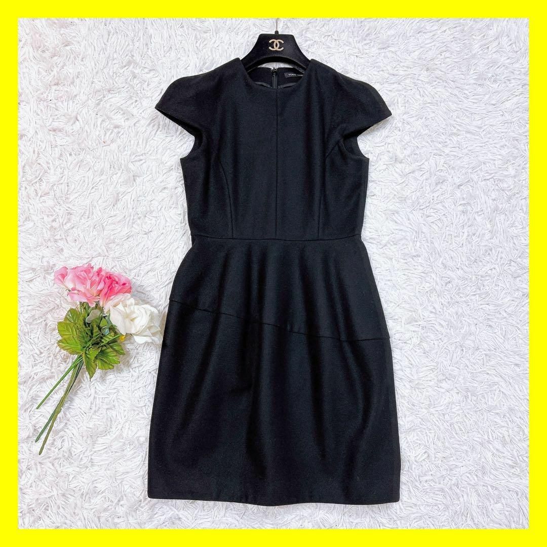 Yoko Chan 半袖チュニック ブラック 36 YOKO CHAN ブラック 半袖