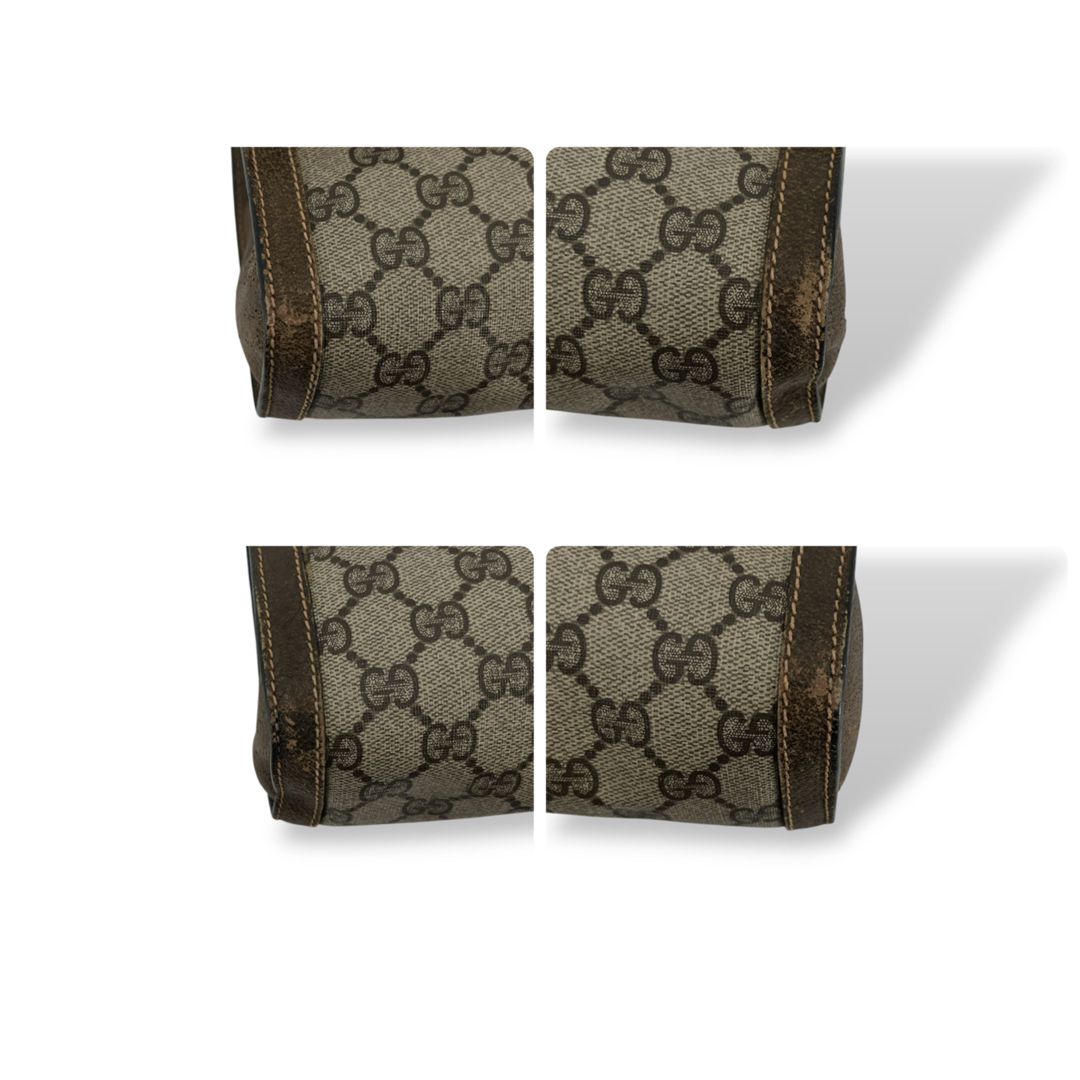 GUCCI - オールドグッチ クラッチバッグ シェリーライン GGスプリーム