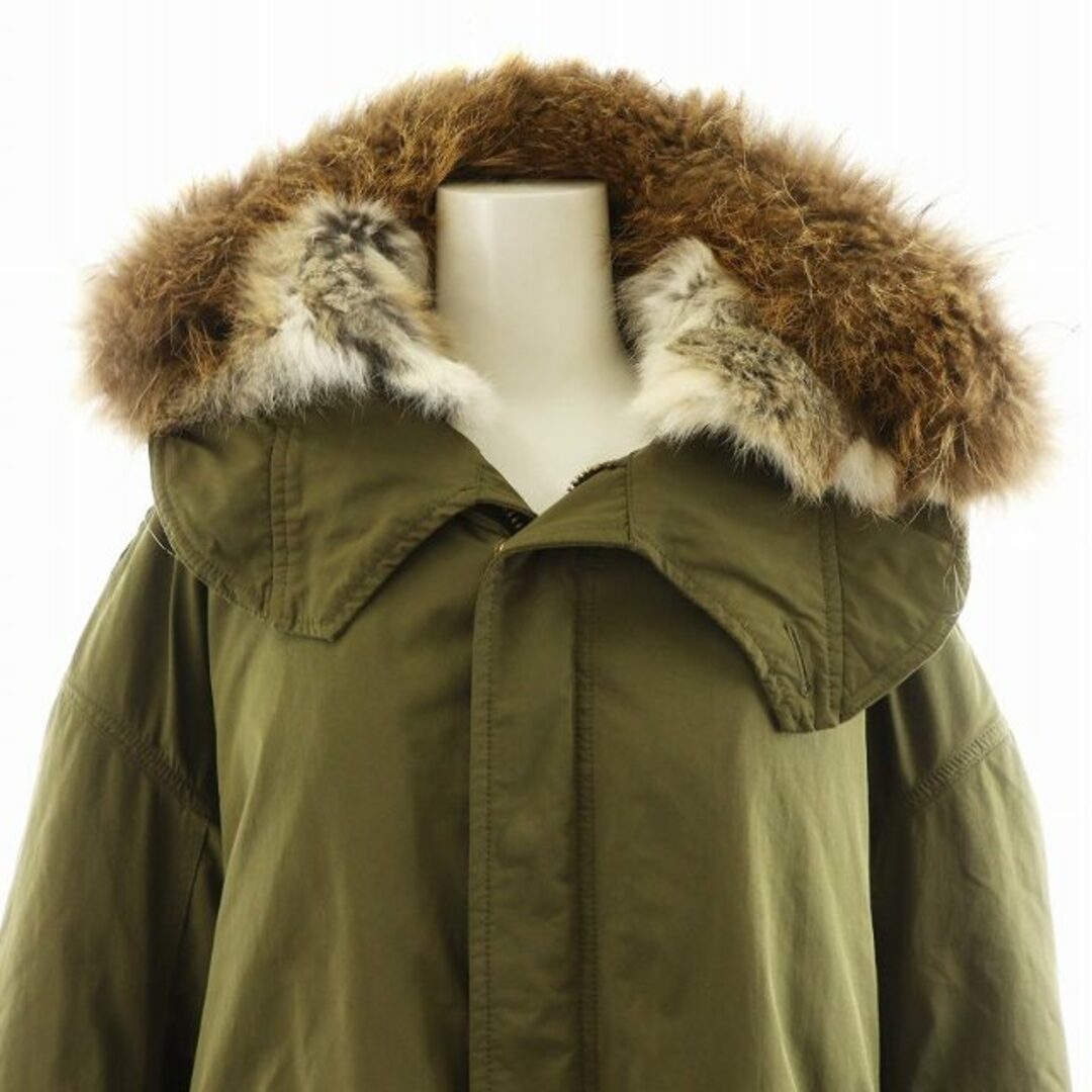 ドゥーズィエムクラス M65モッズコート ロング ファー ライナー付き