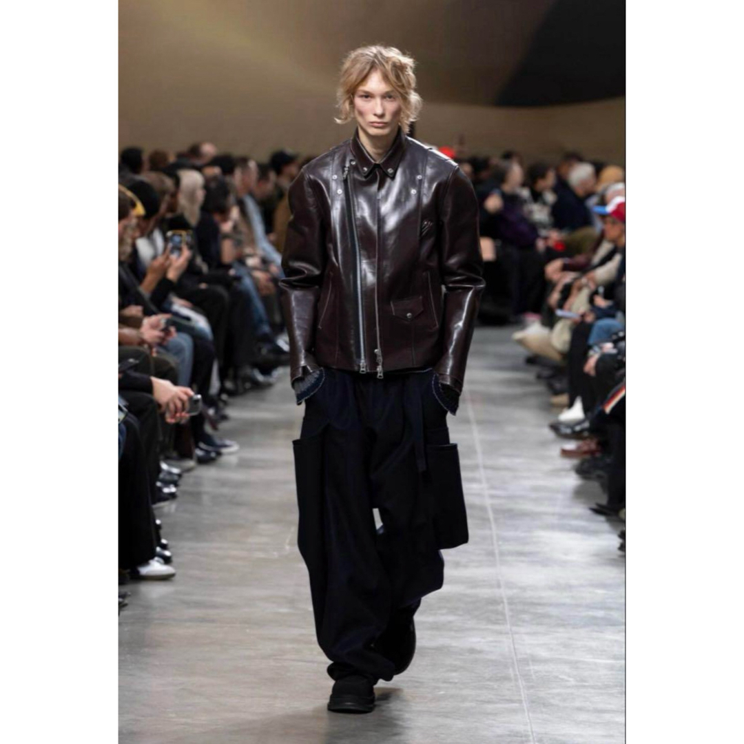 sacai - UMR様sacai 25AW レザージャケットサカイレザージャケット土日