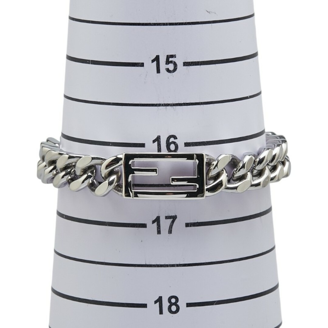 FENDI - 美品 フェンディ バゲット チェーン ブレスレット サイズ：XS