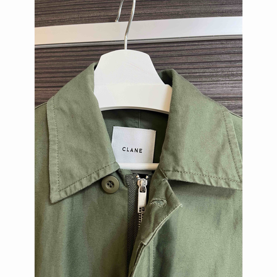 CLANE - clane 2WAY MILITARY JACKETサイズ1 カーキの通販 by にっ