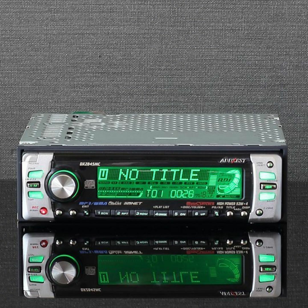 ADDZEST DXZ845MC CD/MP3/WMA/ミュージックキャッチャー
