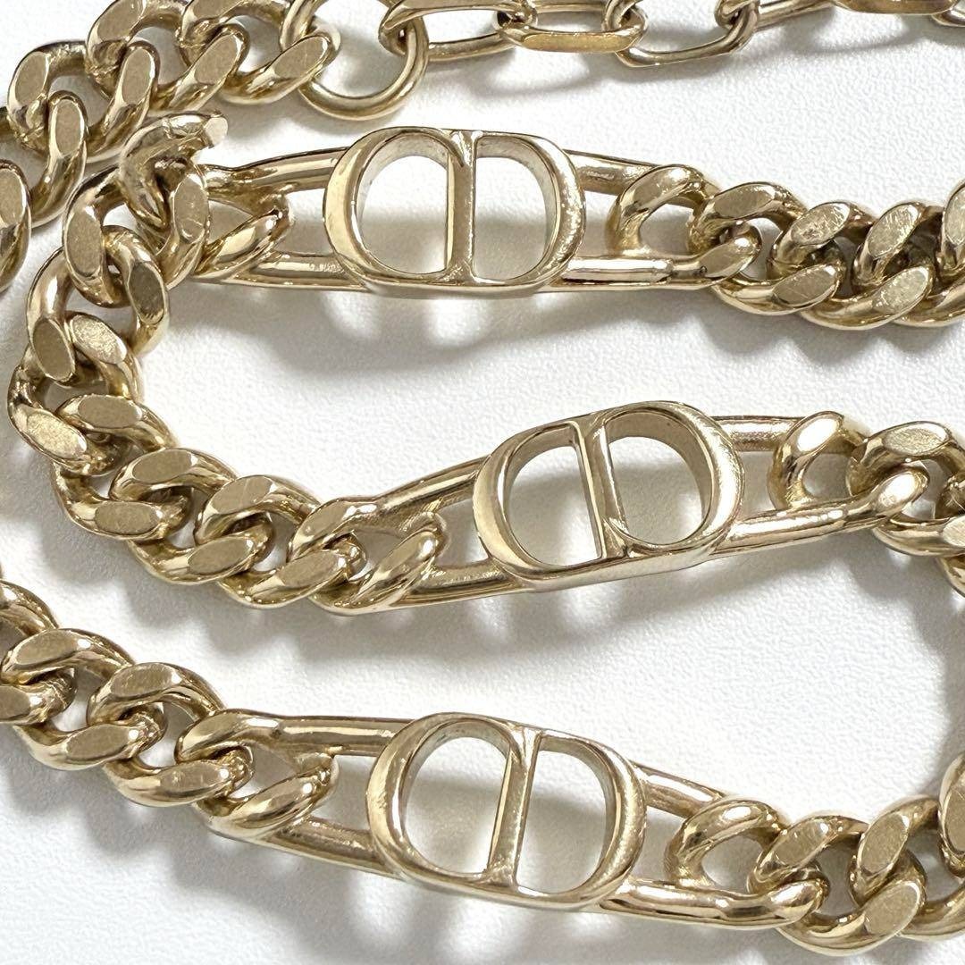 Christian Dior - 【美品】ディオール メンズ CD アイコン チェーン