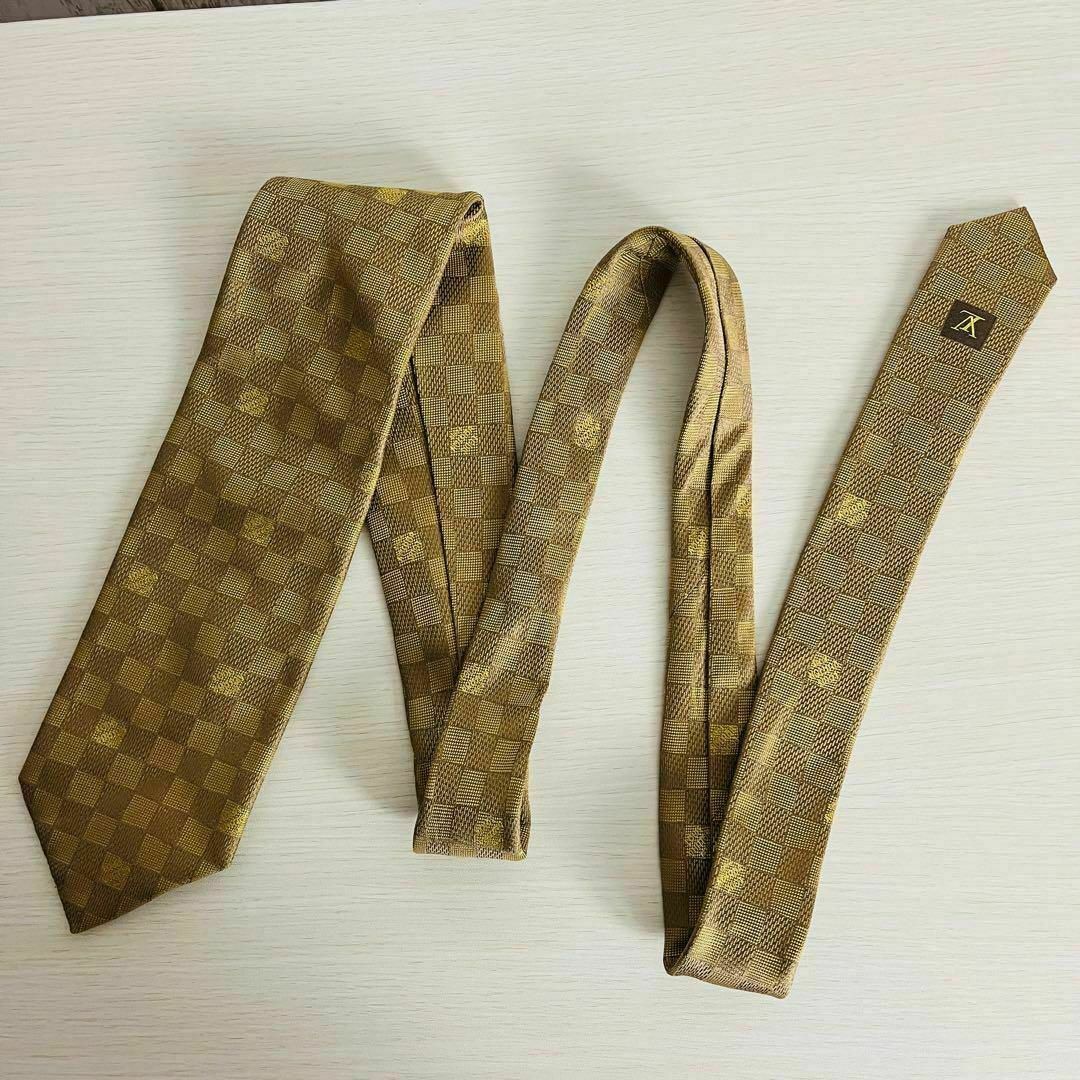 LOUIS VUITTON - 【超人気デザイン】ルイヴィトン☆ダミエ柄ネクタイ