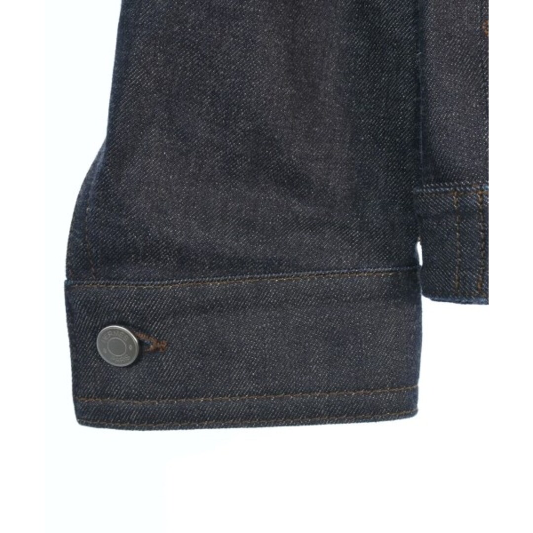 HERMES - HERMES エルメス デニムジャケット M 紺 【古着】【中古