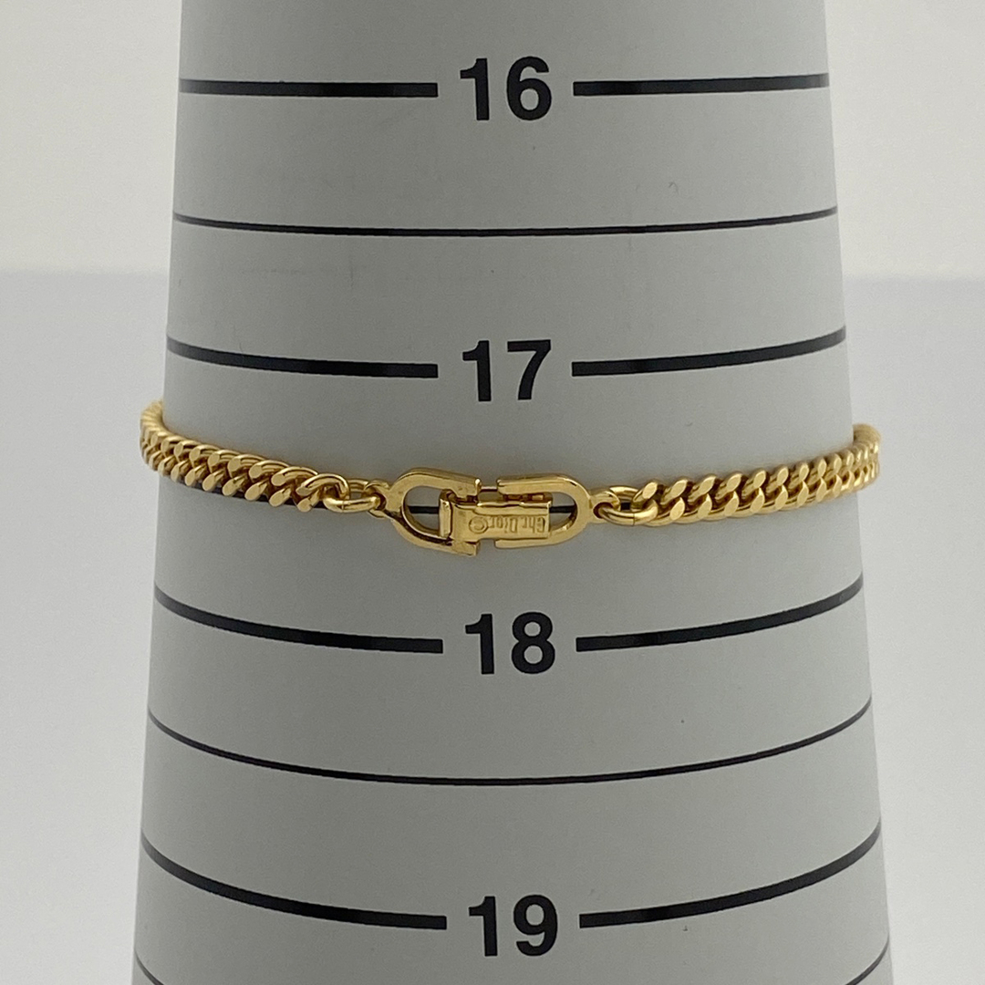 クリスチャンディオール ラインストーン バングル GP ラインストーン