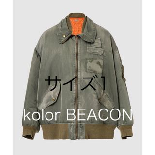 kolor BEACON - 新品 kolor beacon 23aw ナイロンジャケット サイズ3の